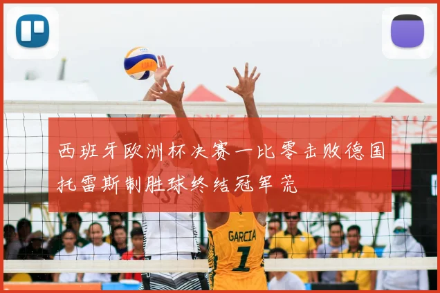 西班牙欧洲杯决赛一比零击败德国托雷斯制胜球终结冠军荒