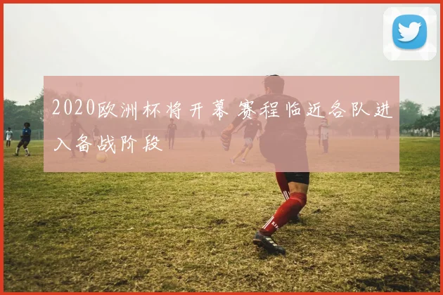 2020欧洲杯将开幕 赛程临近各队进入备战阶段